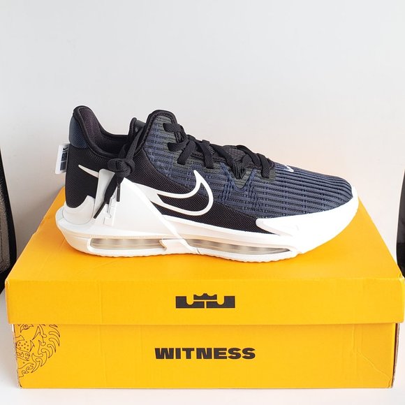 NEW Nike LeBron Witness VI 6 Black Dark Obsidian Basketball Sneaker - #51